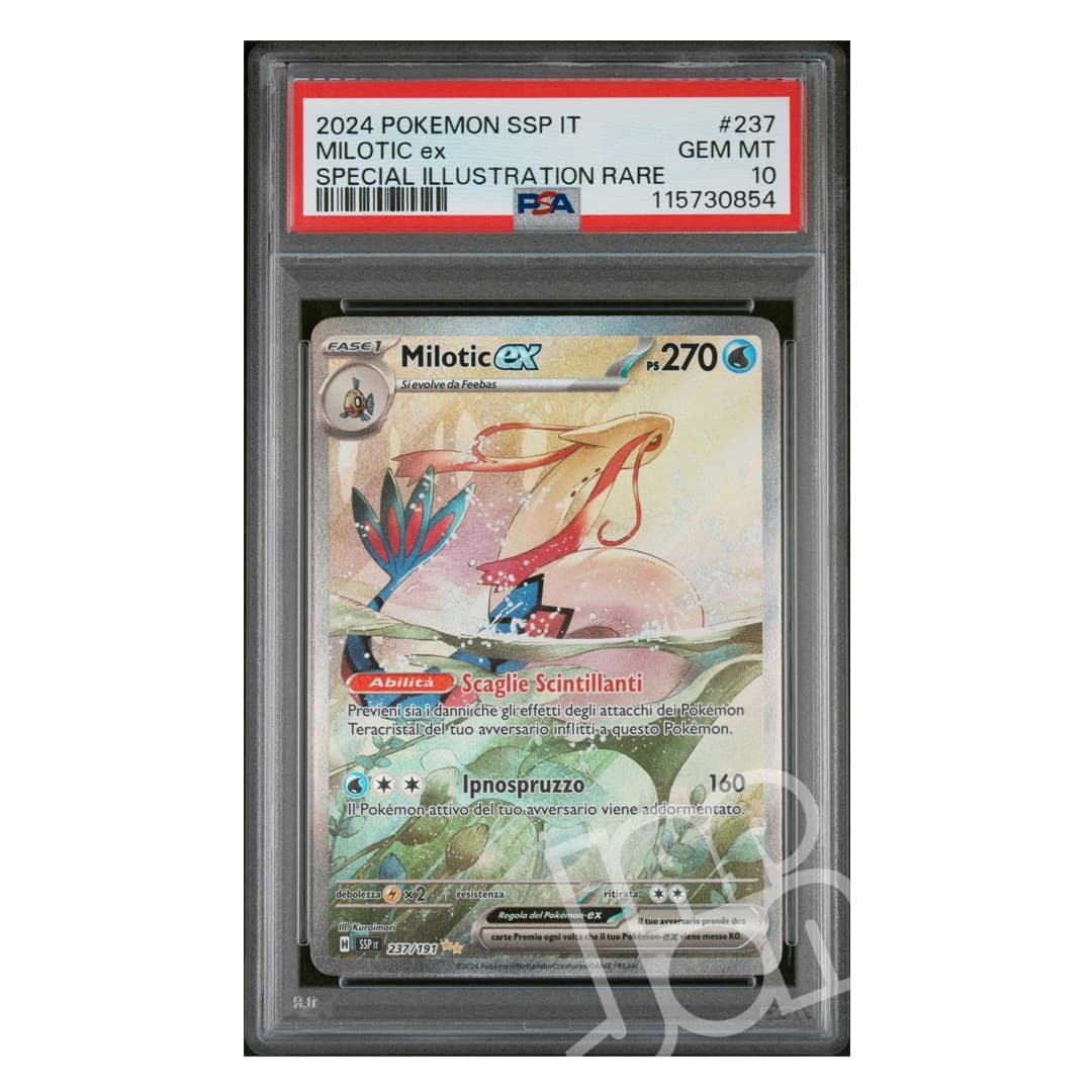 Immagine prodotto di: Milotic EX Surging Sparks 237/191 Italian – PSA 10