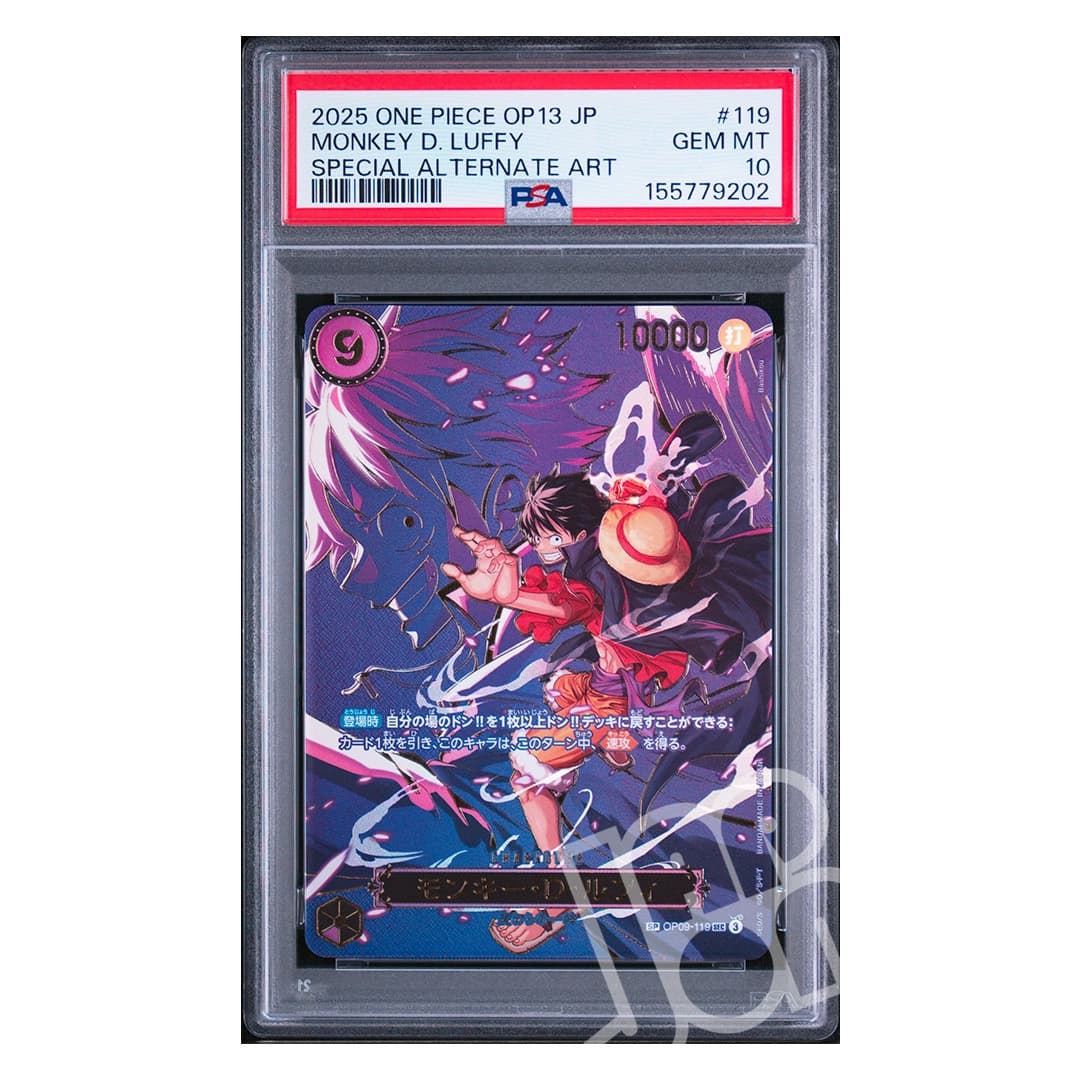 Immagine prodotto di: Monkey D. Luffy OP09-119 Special Alternate Art OP13 Japanese – PSA 10