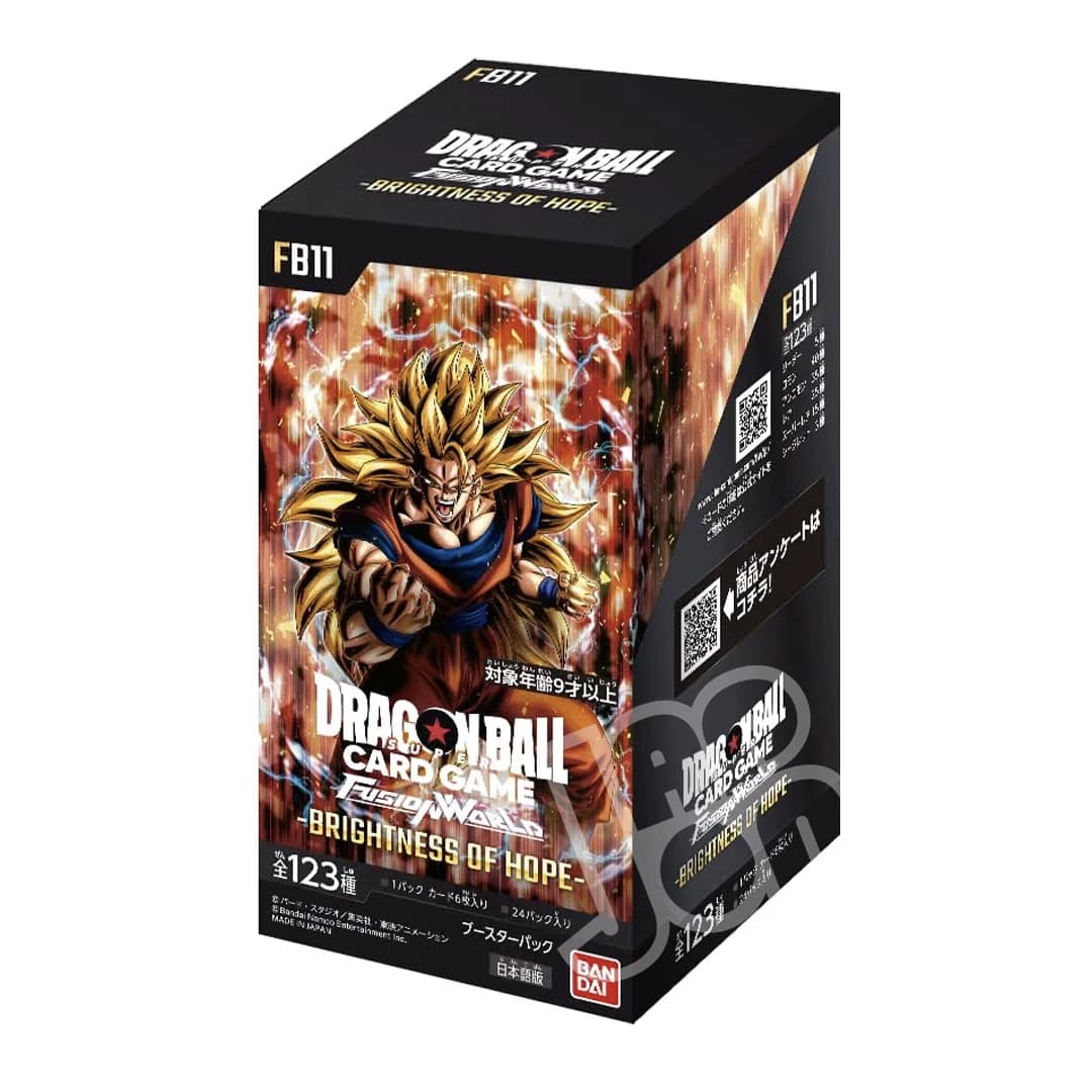 Immagine prodotto di: Dragon Ball Super Card Game Fusion World Brightness of Hope FB11 Display – 24 Buste (JP)